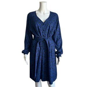 NWOT Aventura Tie Waist Shirt Dress - L